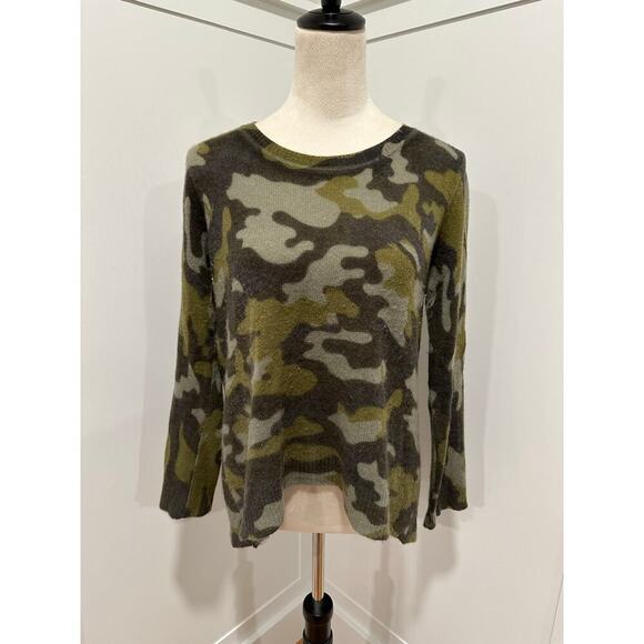 Oats Cashmere Sweaters - Oats Cashmere Camouflage Sweater